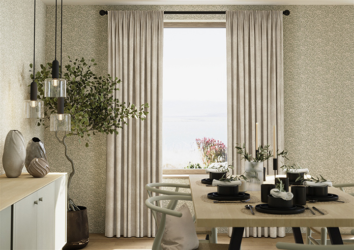 Florence Faux Suede, Light Tan - Made to Measure Curtains - Image 3